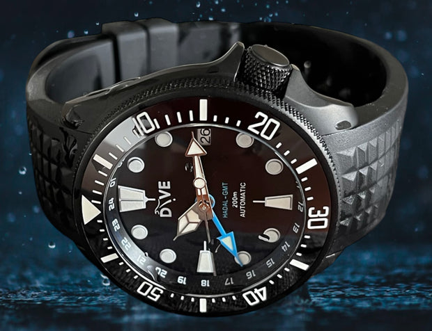 GMT DIVERS WATCH - HADAL NOIR 4