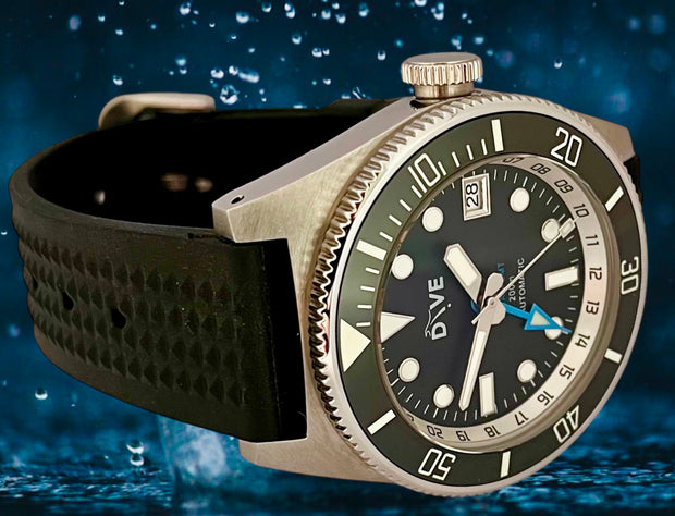 HAND-BUILT GMT DIVERS WATCH HADAL'65