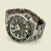 HAND-BUILT GMT DIVERS WATCH  HADAL 4