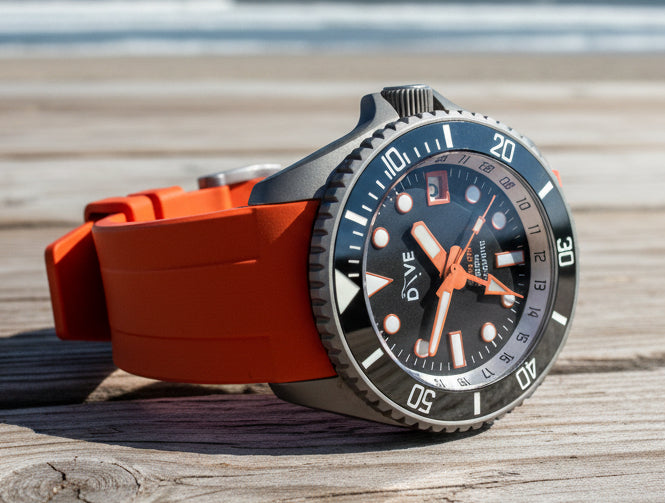 Montre Homme Out Of Order 'Sex On The Beach' – Automatique GMT – Boîtier Acier 40mm – Étanche 300m – Neuve Avec Écrin