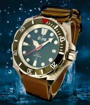 HAND-BUILT DIVERS WATCH  HADAL TITAN II