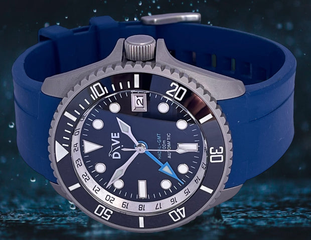 GMT DIVERS WATCH - HADAL Bead Blasted Finish