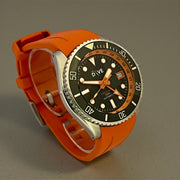 HAND-BUILT GMT DIVERS WATCH  OREN