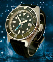 HAND-BUILT GMT DIVERS WATCH HADAL'65