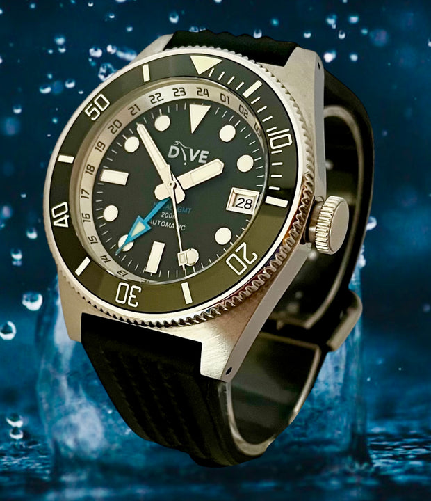 HAND-BUILT GMT DIVERS WATCH HADAL'65