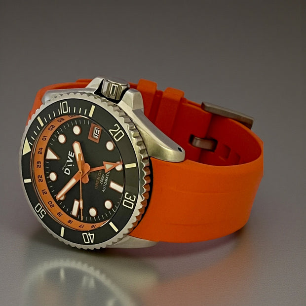 HAND-BUILT GMT DIVERS WATCH  OREN