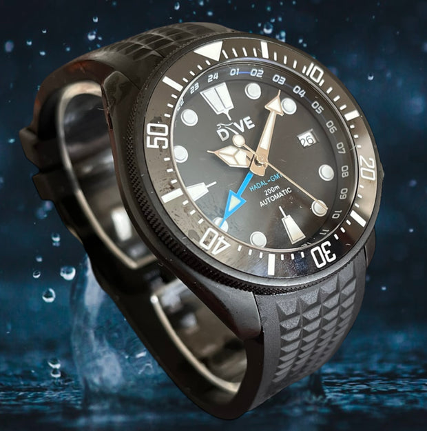 GMT DIVERS WATCH - HADAL NOIR 4