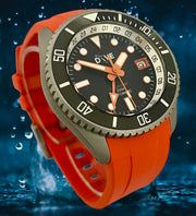 HAND-BUILT GMT DIVERS WATCH  OREN