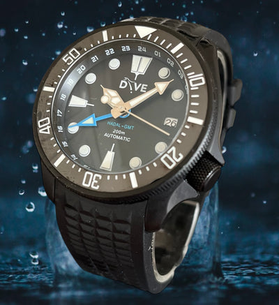 GMT DIVERS WATCH - HADAL NOIR 4