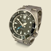 HAND-BUILT GMT DIVERS WATCH  HADAL 4