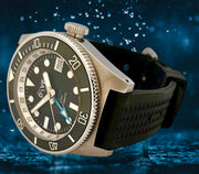 HAND-BUILT GMT DIVERS WATCH HADAL'65