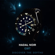 GMT DIVERS WATCH - HADAL NOIR