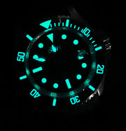 GMT DIVERS WATCH - HADAL NOIR