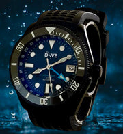 GMT DIVERS WATCH - HADAL NOIR