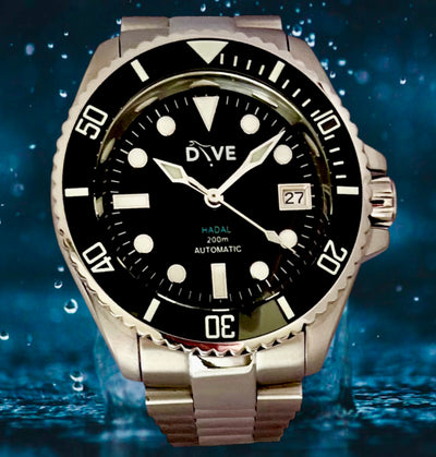 DIVERS WATCH - HADAL on PRESIDENT BRACELET