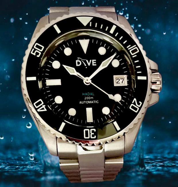 DIVERS WATCH - HADAL on PRESIDENT BRACELET