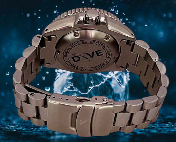 DIVERS WATCH - HADAL on PRESIDENT BRACELET