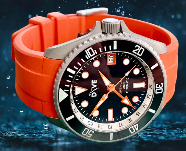 HAND-BUILT GMT DIVERS WATCH OREN – DIVE Dive Watches